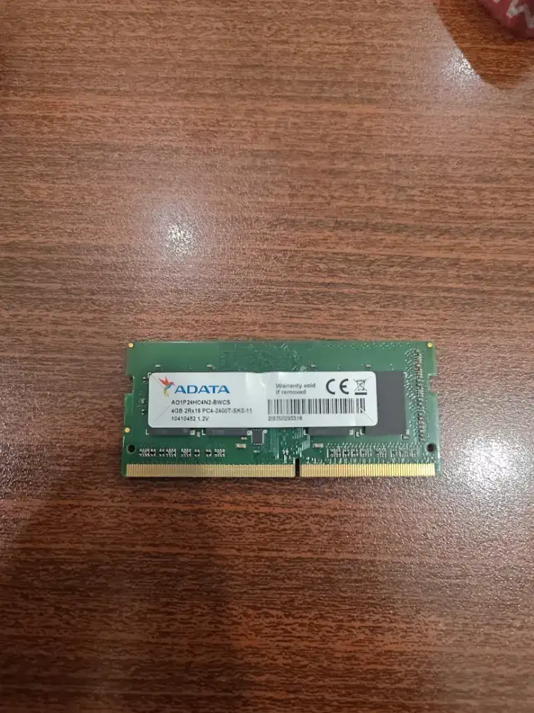 Ram Laptop ADATA DDR4 4GB 2400MHz Original Second Sodimm Memory