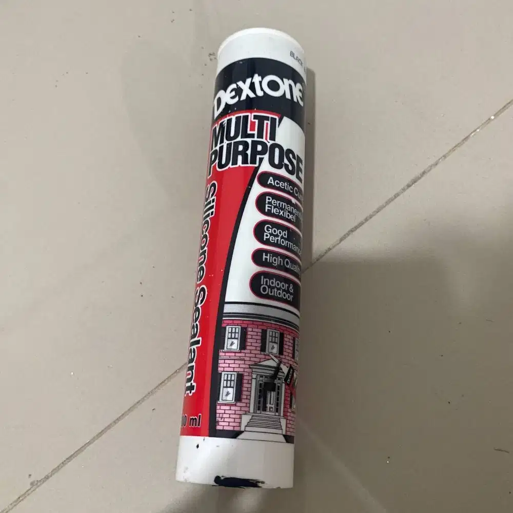 Silikon Sealant Multipurpose 300 ml Hitam (Merk DEXTONE)