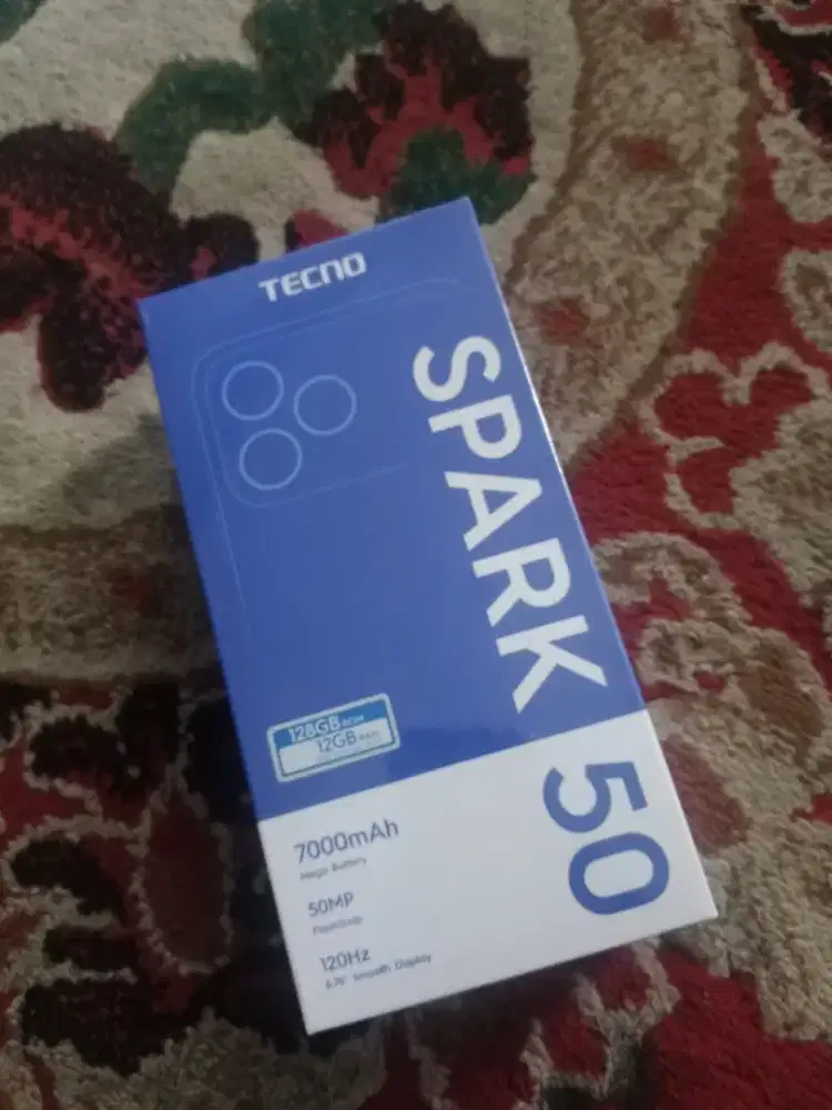Tecno spark 50 4+4/128gb baru fres