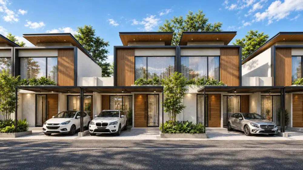 Rumah Mezzanine 3 Kamar 5 menit dari T1 Juanda - Ambrossia Residence