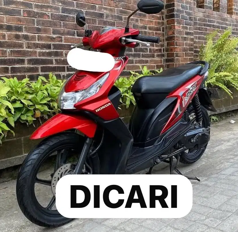Di Cari Honda Beat 2009 Ke atas Beat Karbu 2011 Beat 2012 Beat 2008