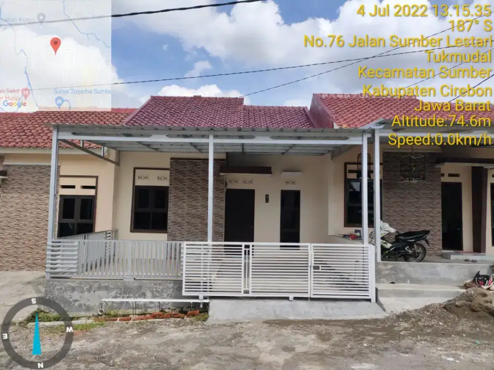 Disewakan rumah mungil