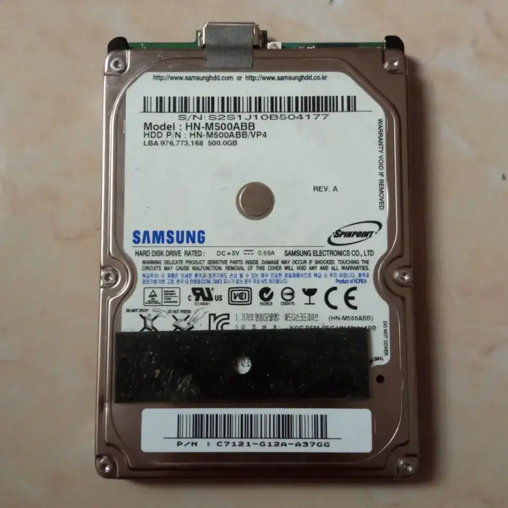 HDD External USB3.0 Samsung M2 Portable 3 500GB Joss 100%