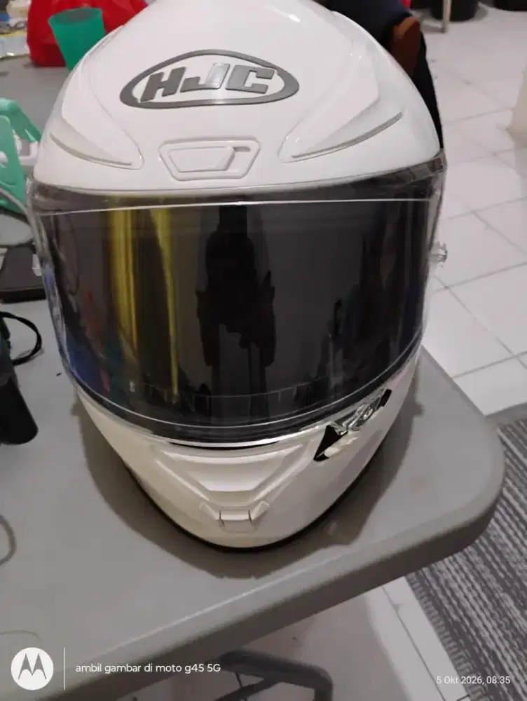 Dijual Helm MotorHJC RPHA 11 whitegloss Xl