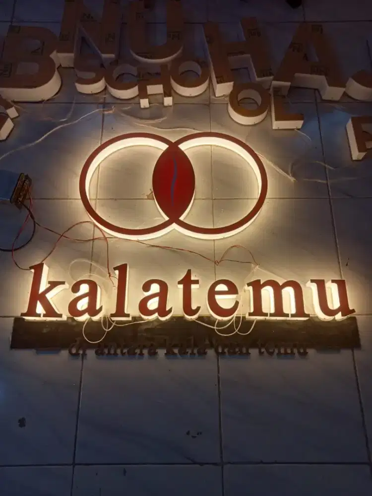 Papan nama kantor indor dan outdorR