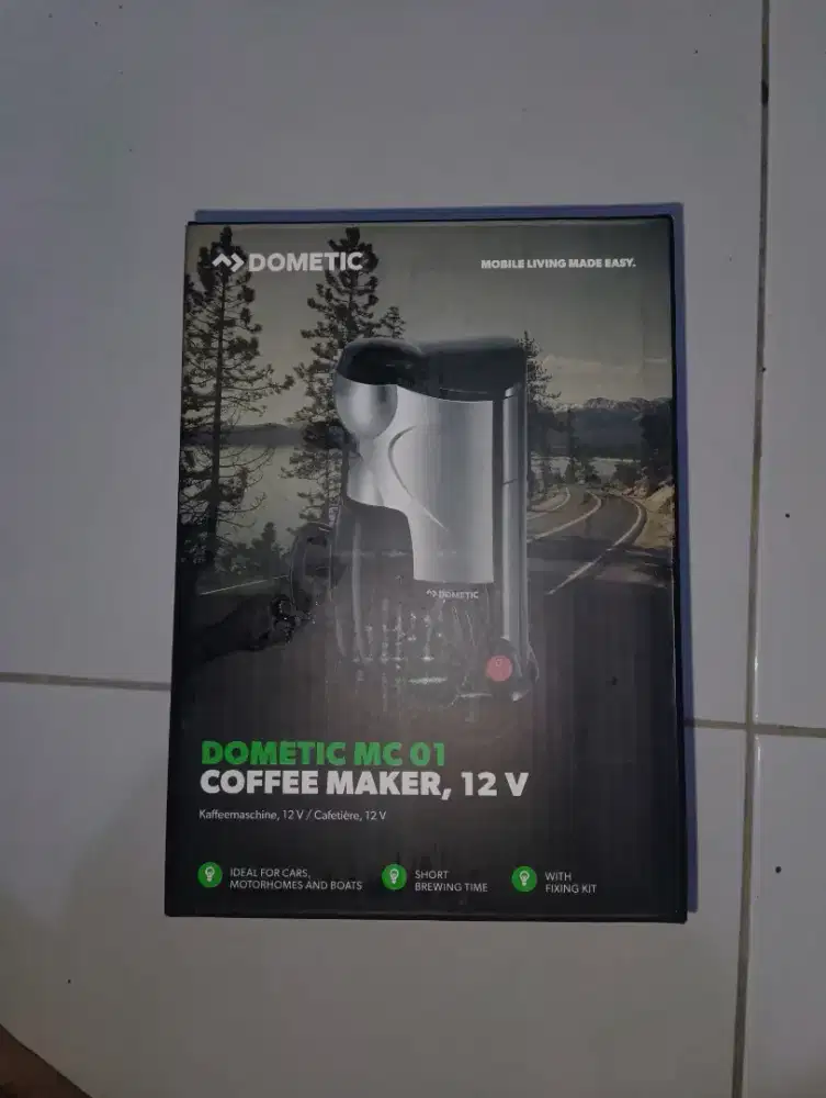 Coffe Maker Portable Dometic MC 01 12V - Mesin kopi Mobil/Campervan