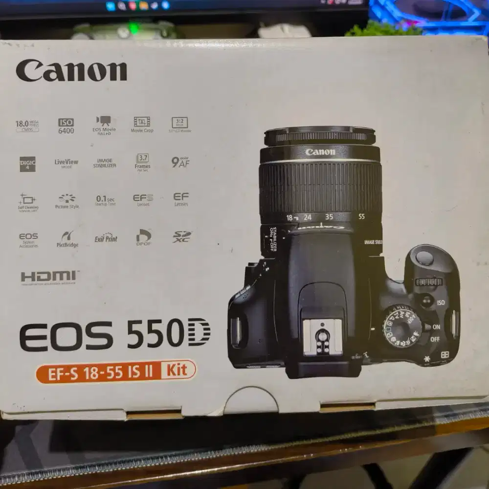 CAMERA CANON EOS 550D KIT