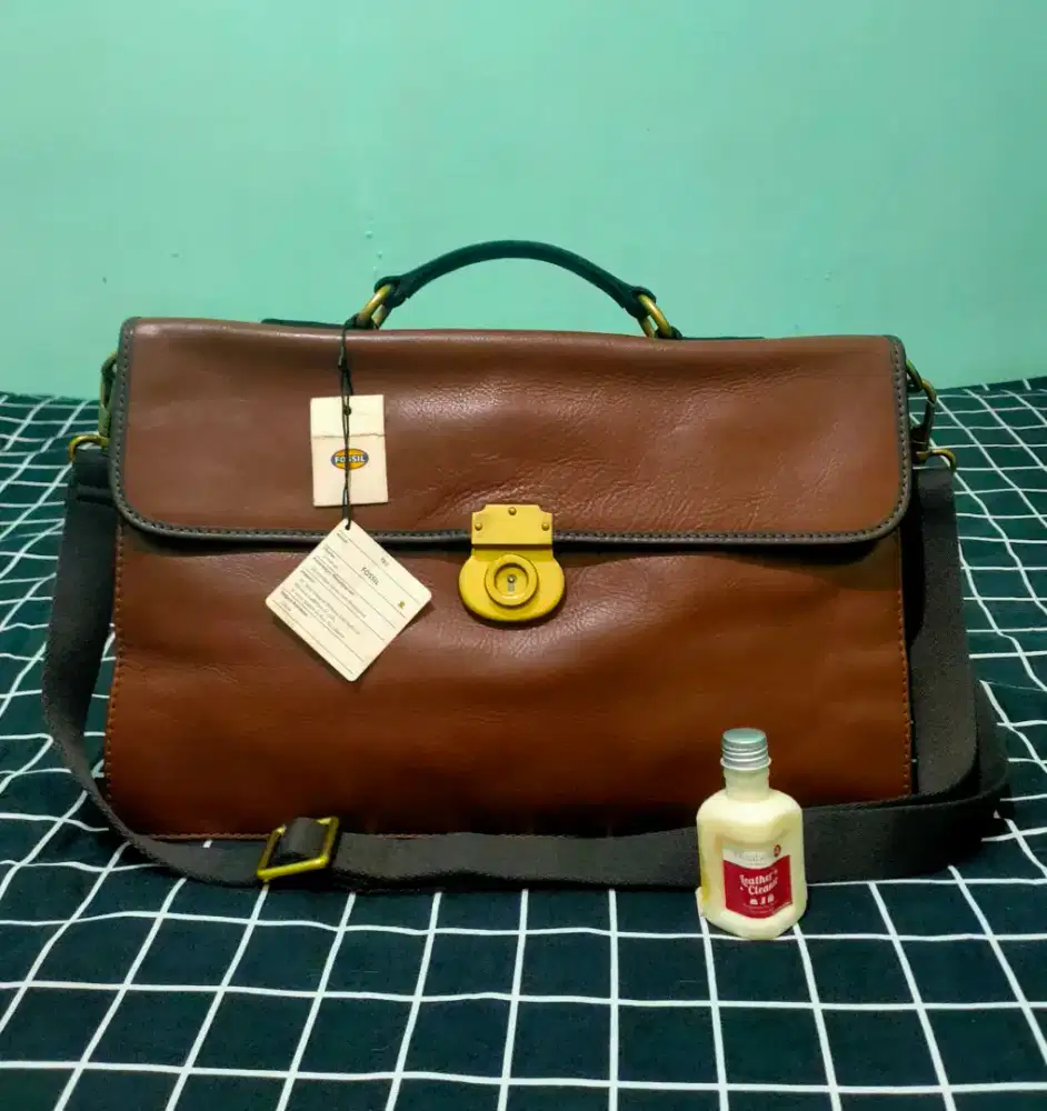 Tas Kerja Fossil Estate Port Brief Original