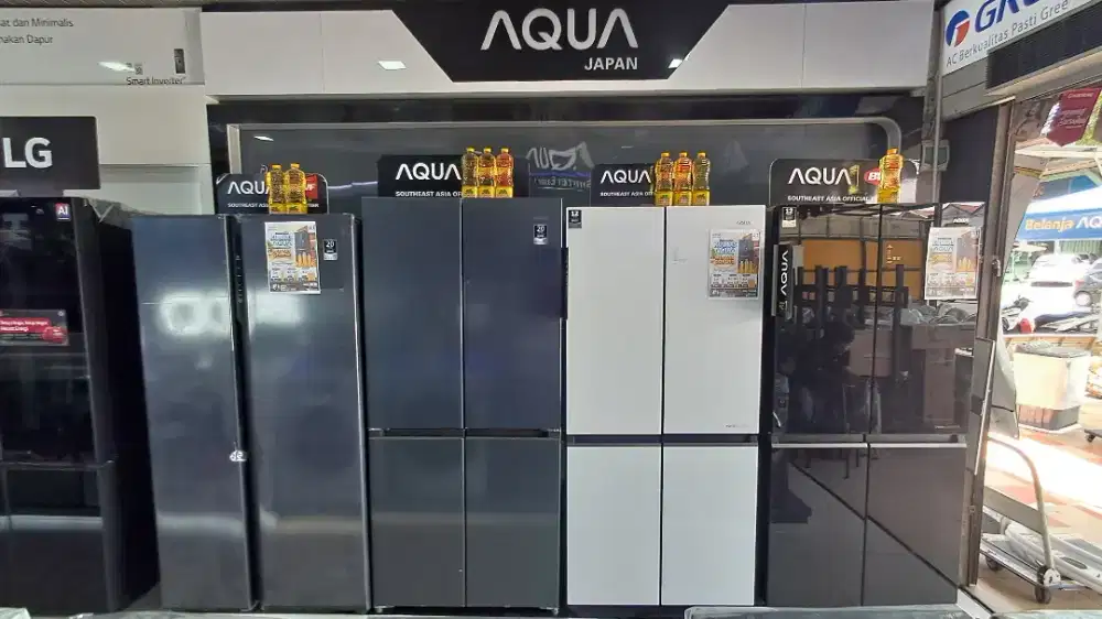 Kulkas Aqua 4 pintu Hemat listrik