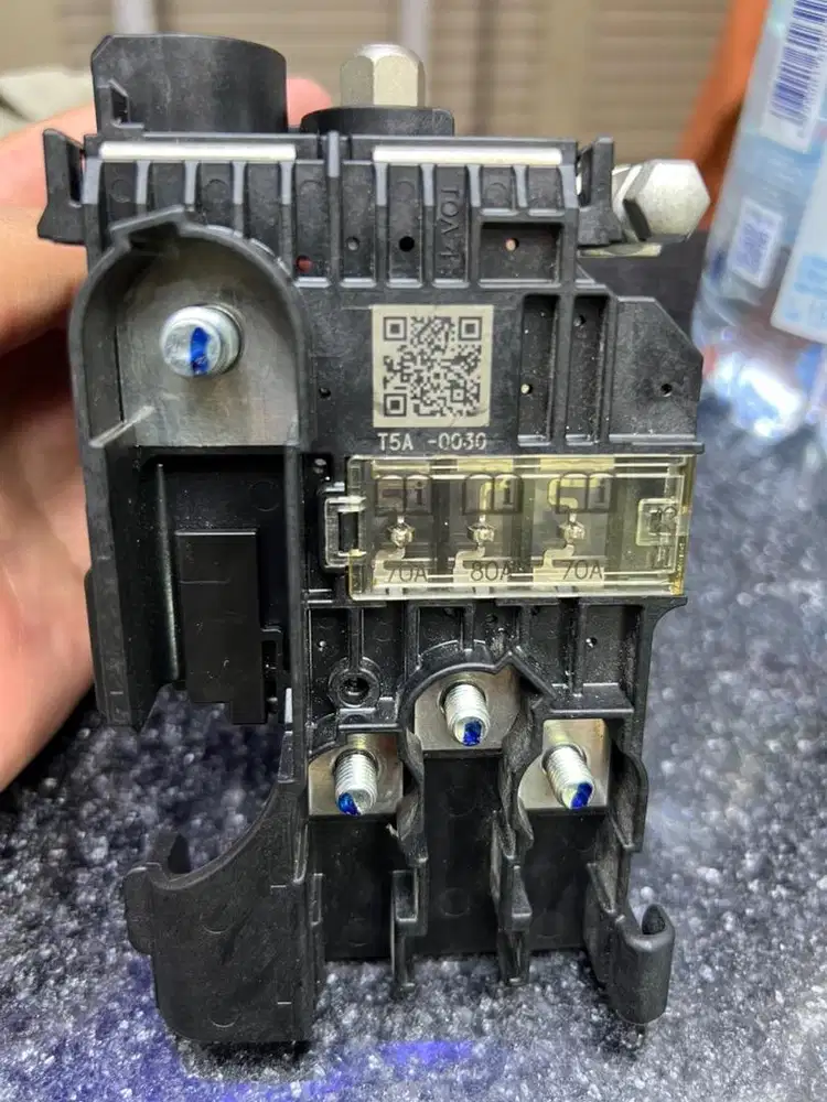 Termunal fuse aki batrai sekring aki original Honda jazz gk5