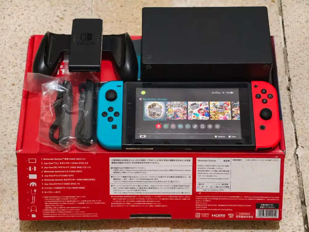 Nintendo Switch 1 v2 OFW Preloved