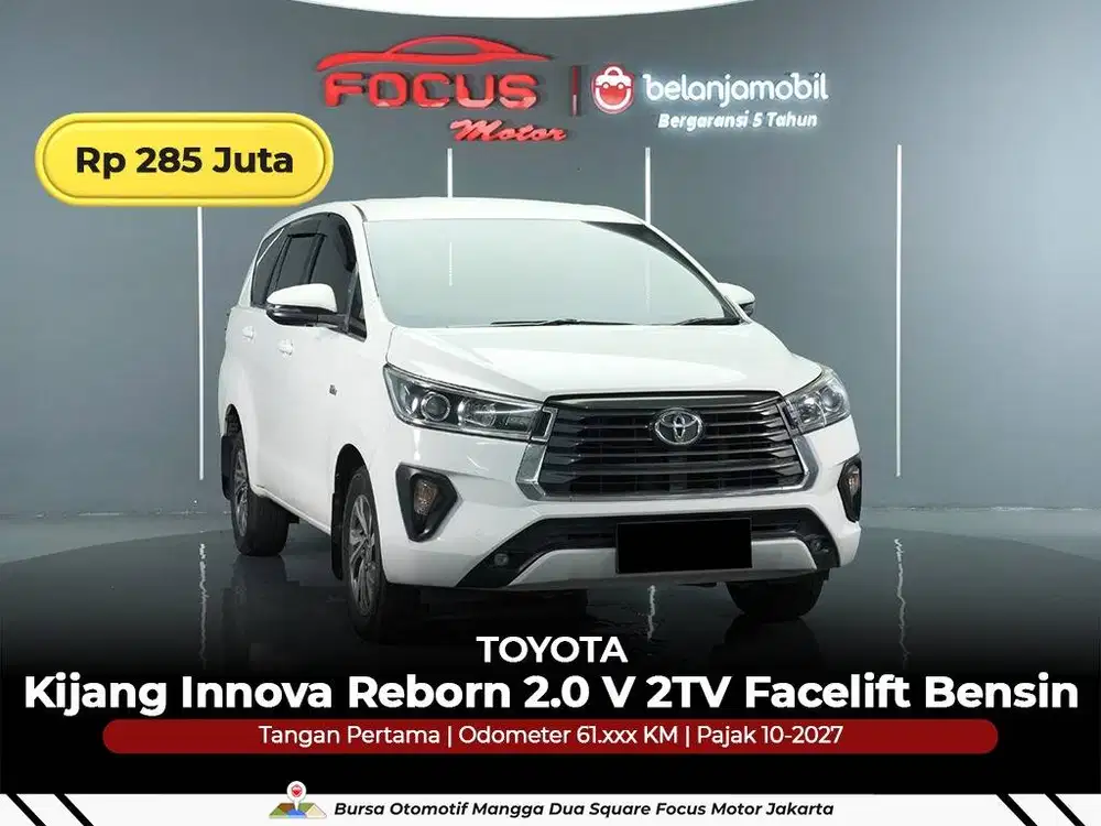 [ GARANSI 5THN ] Toyota Innova Reborn 2.0 V Bensin 2020/2021/2022