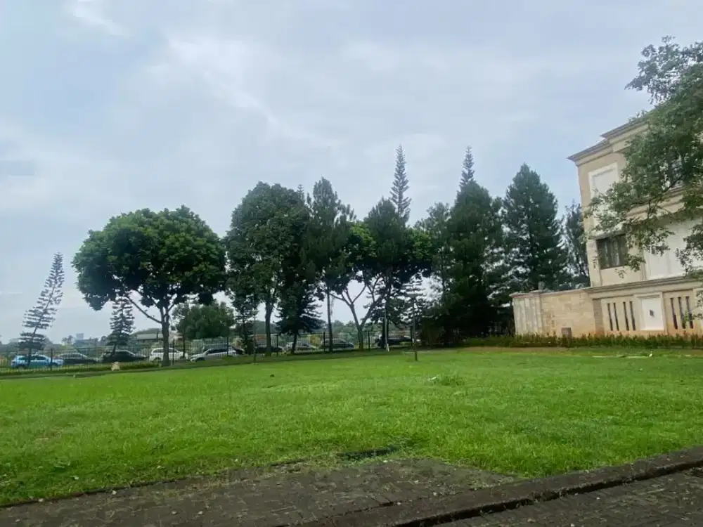 KAVLING CAJUPUTI DE PARK BSD, HOOK DEPAN TAMAN 500M²