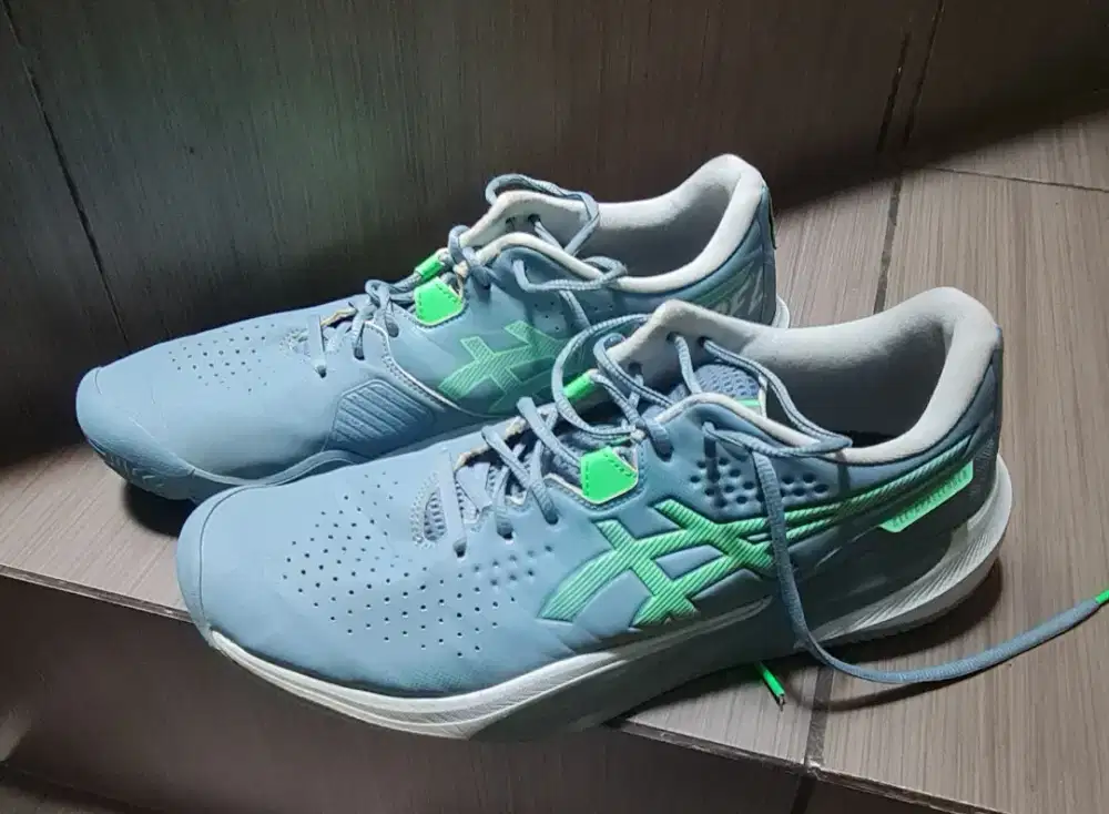 Jual sepatu asics gel challenger 15 padel size 46.5