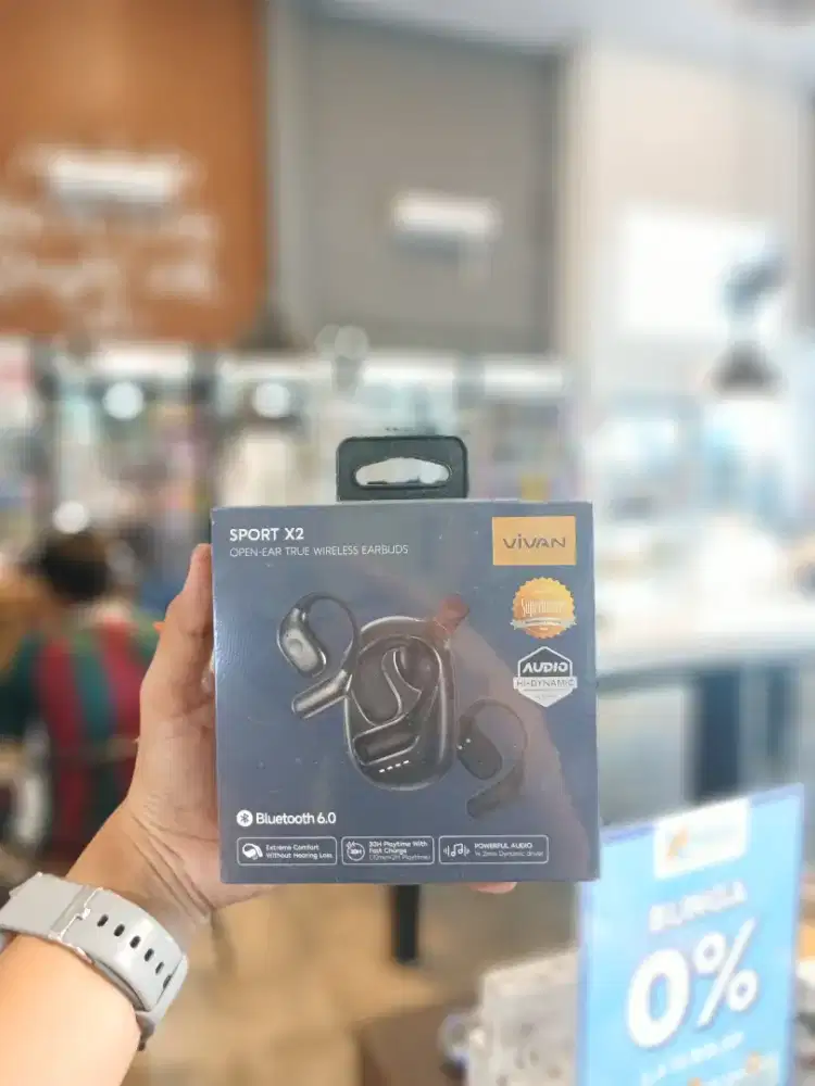 Vivan Sport X2 Open Ear Air OWS Bluetooth 5.4 Earbuds