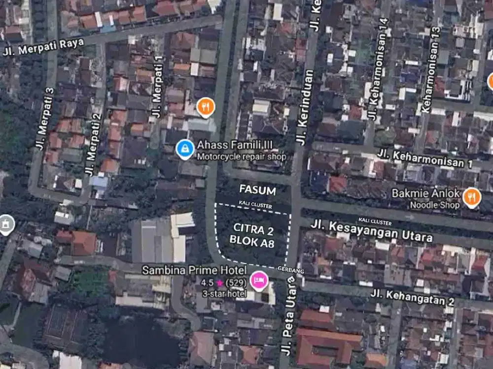Dijual Tanah Komersial 1.600 m² Citra Garden 2 Cengkareng