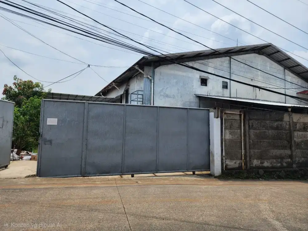 Dijual Pabrik Siap Pakai Kondisi Bagus di Cibinong Bogor