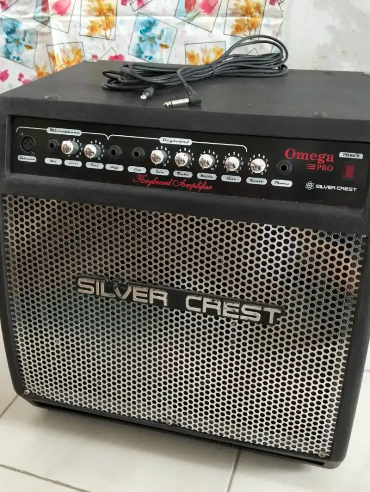 NEGO Amplifier Silver Crest Untuk Alat Musik