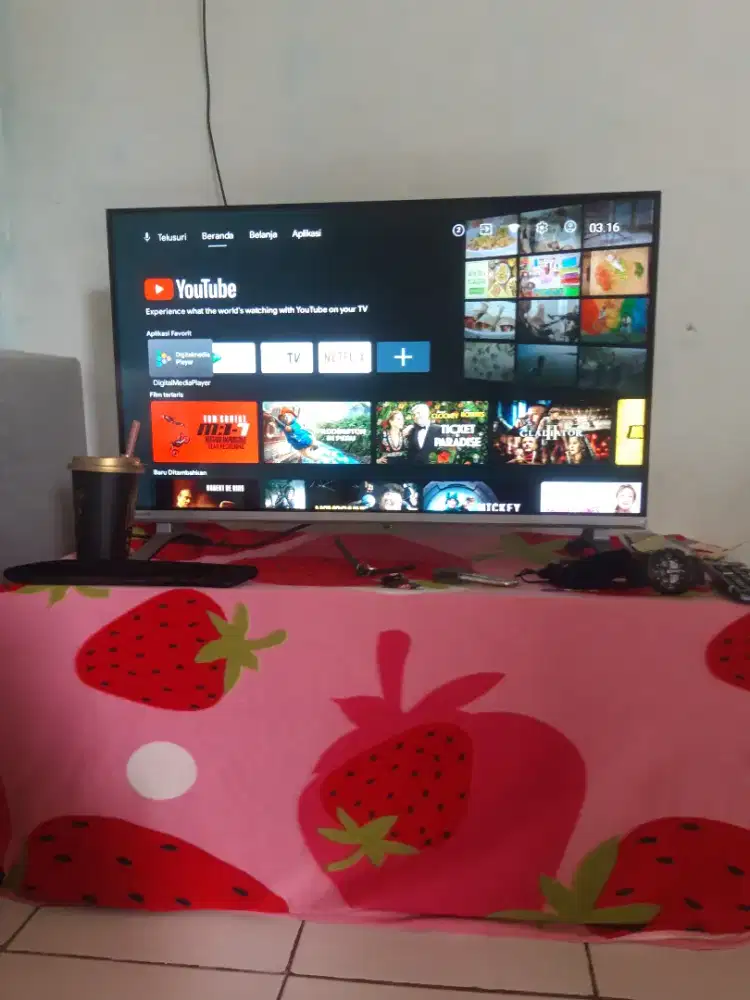 Android Tv 32  digital bagus Jernih