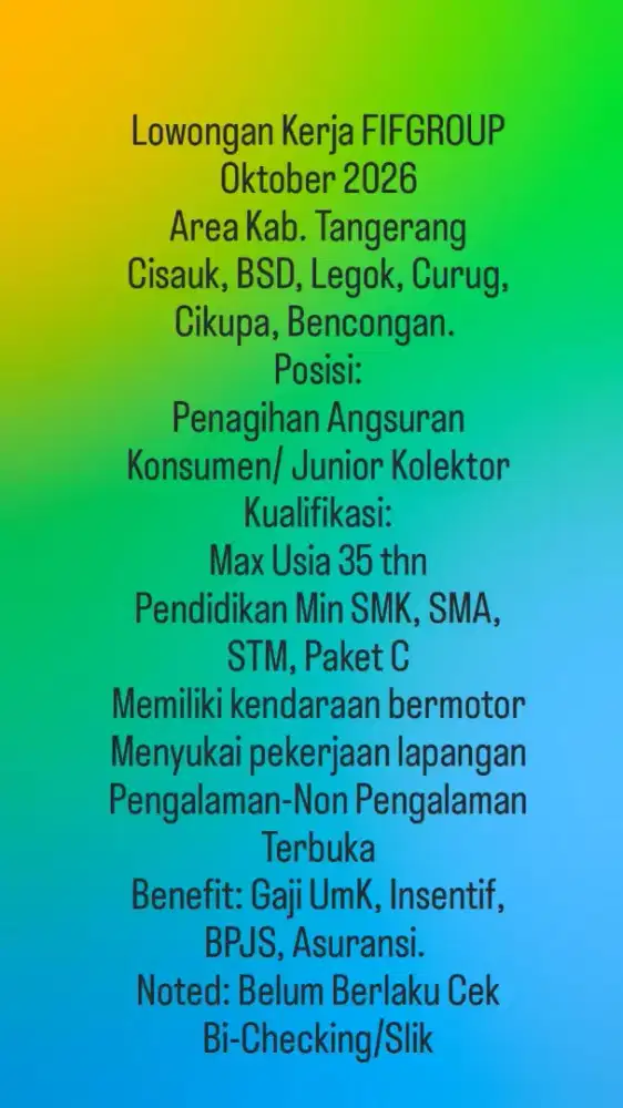 Loker Junior Kolektor BSD
