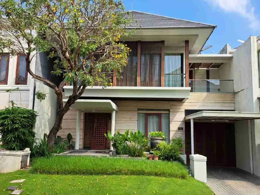 Di jual murah rumah siap huni mewah Pakuwon Indah vbr Villa Bukit Regency full furnished