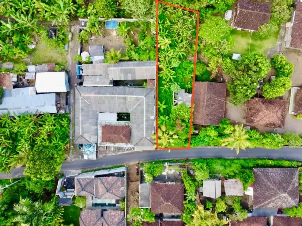Freehold Tanah di Jalan Utama Tumbak Bayuh I Mengwi