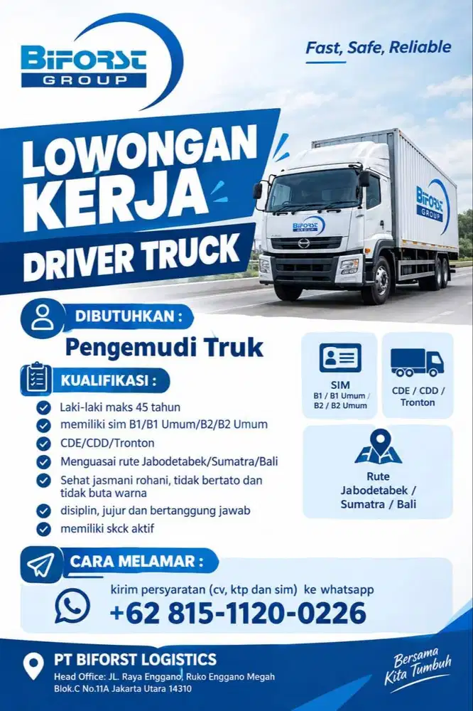 Driver Truck Logistics
