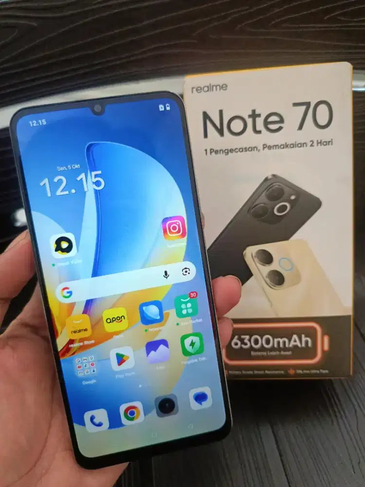 REALME NOTE 70 LENGKAP