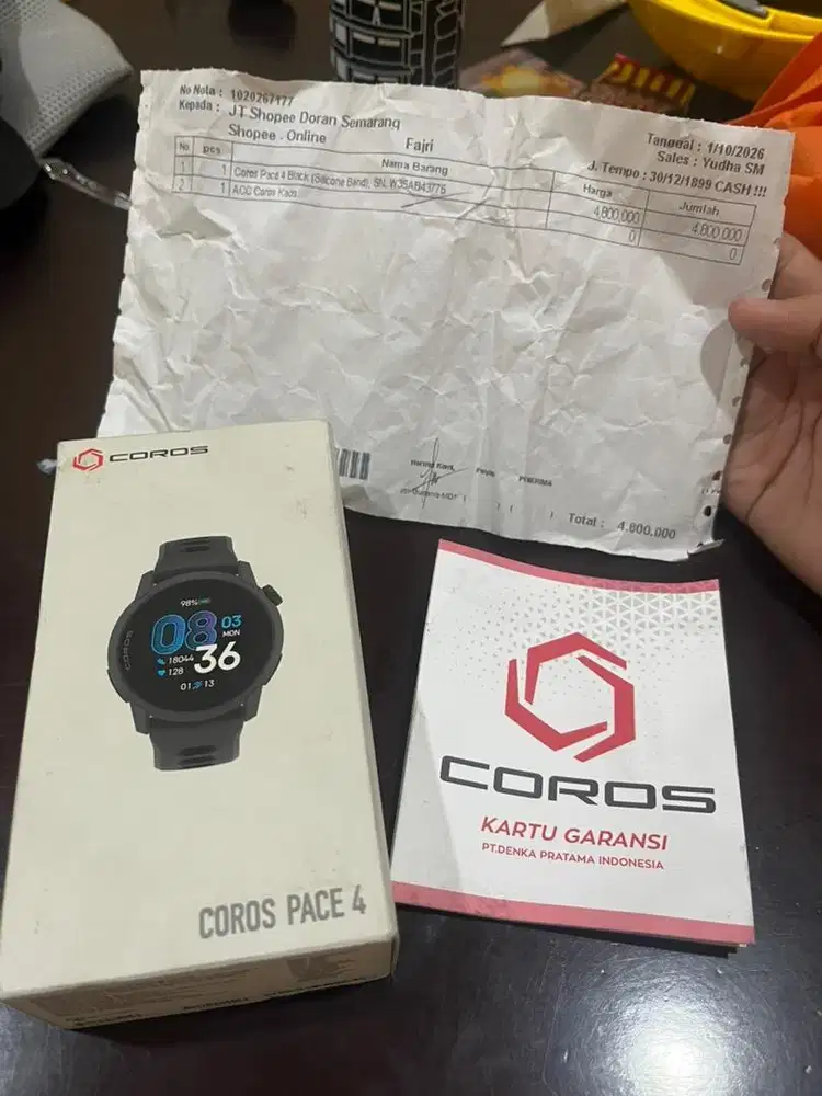 Jam tangan Coros Pace 4