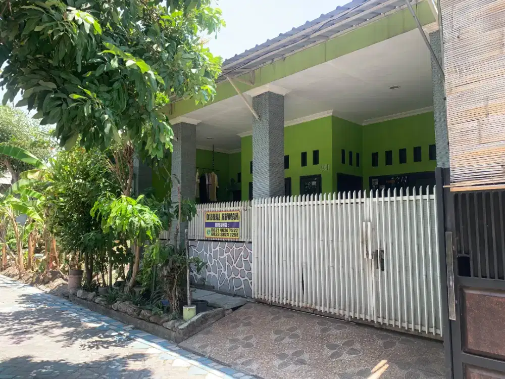 DICARI SEGERA PEMILIK BARU! RUMAH SIAP HUNI TENGAH KOTA SIDOARJO