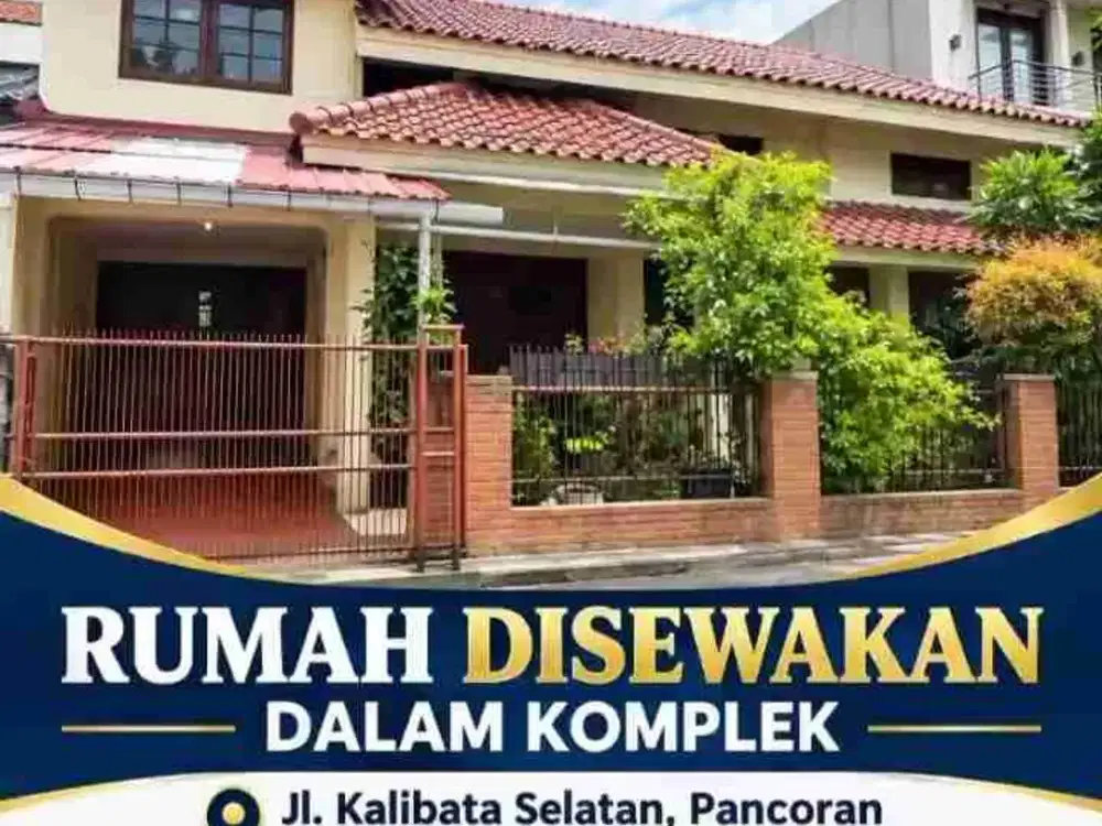 disewakan rumah Di kalibata jakarta selatan