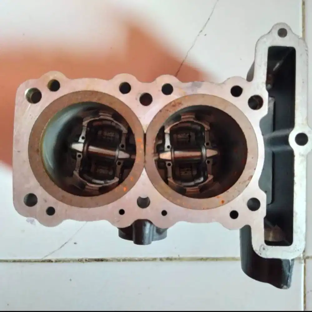 Jual block cylinder piston Kawasaki Ninja 250R original tinggal pakai