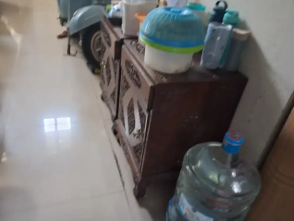 Buffet kayu jati ukir