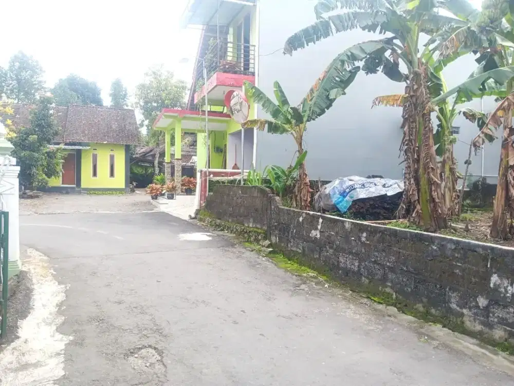Tanah Pekarangan Luas 288m di Kawasan Emas Ngaglik - Lebar Depan 15m Nego