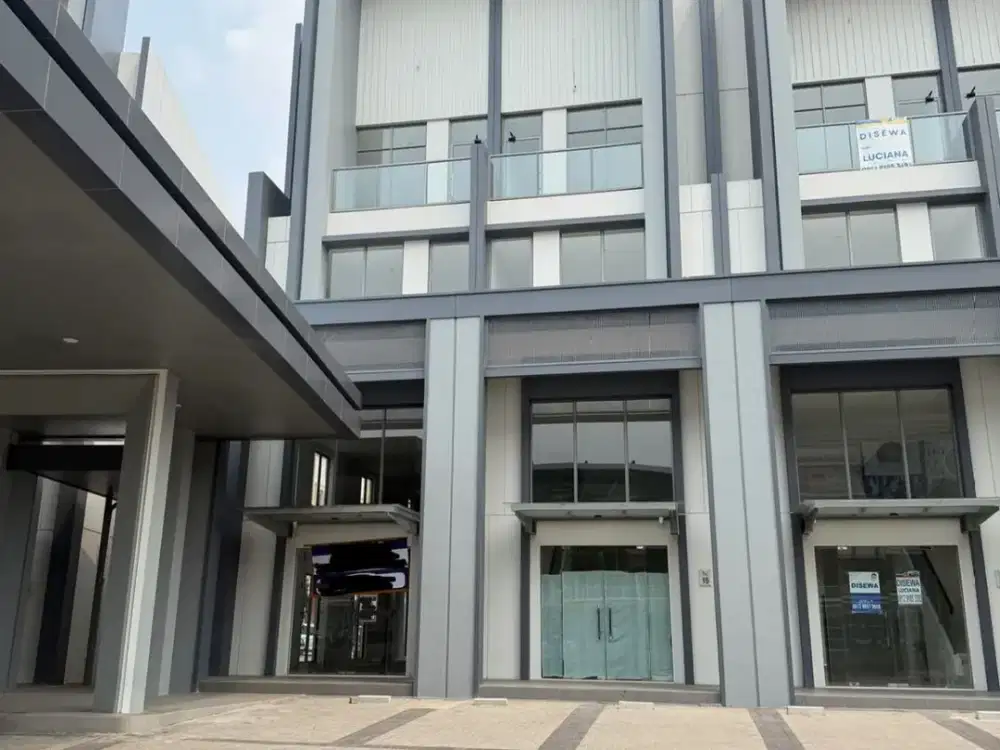 Disewakan Ruko Hudson Studio Loft, Pinggir Jalan Raya Gading Serpong