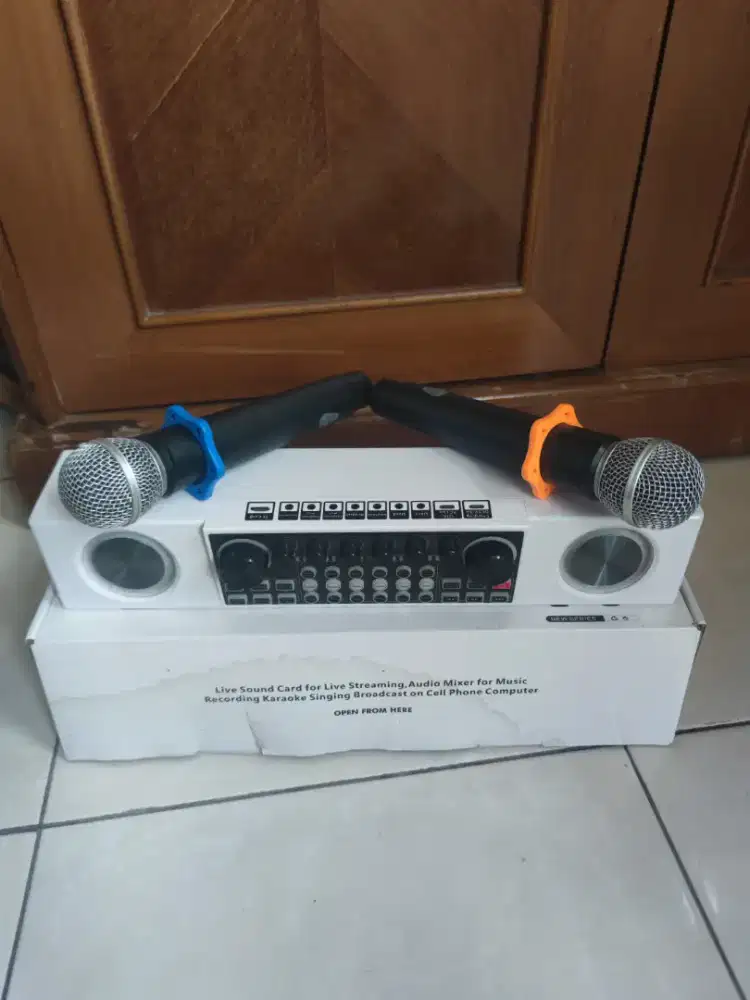 Live sound card audio karoke