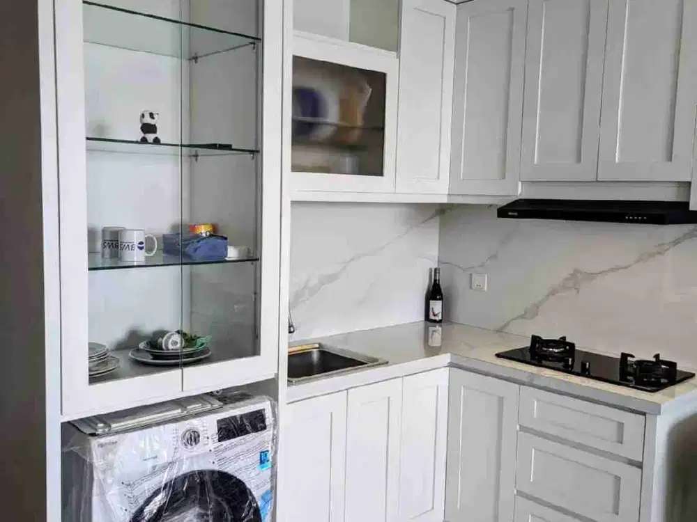 Apartemen full furnish bagus tengah kota dekat gerbang tol