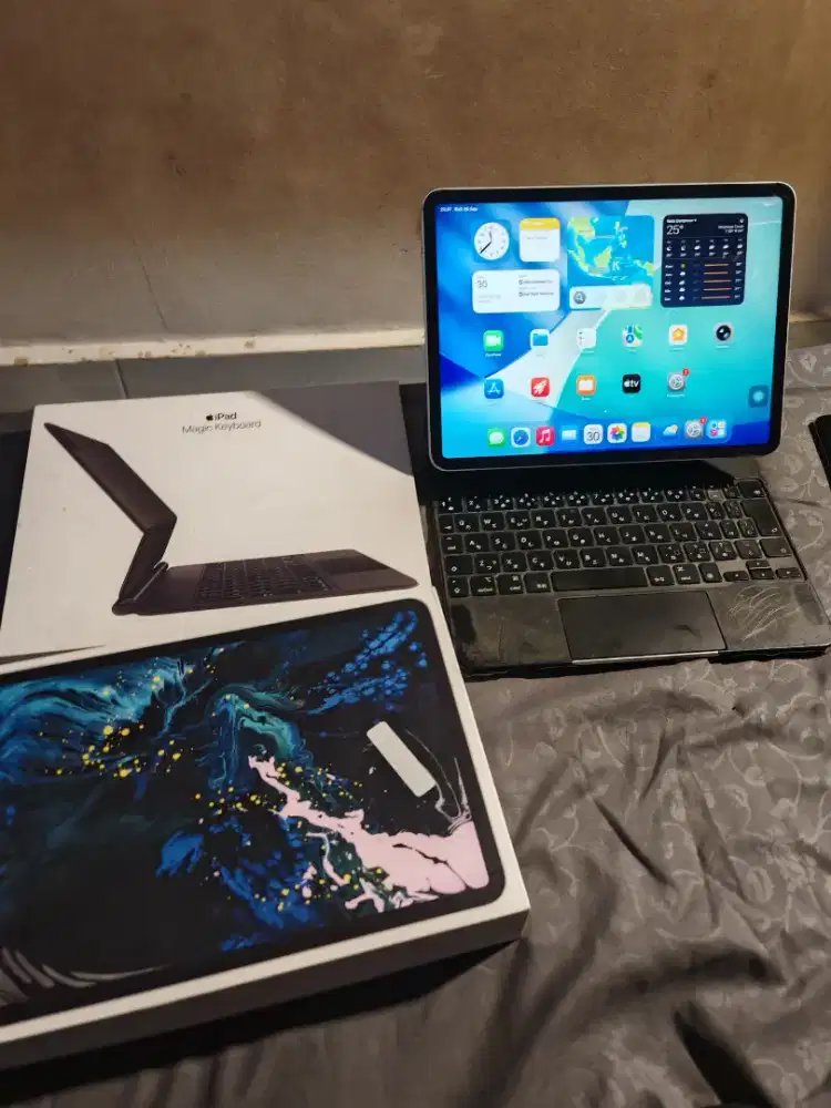 Ipad Pro + Keyboard 11 inch Wifi Cell iBox Resmi