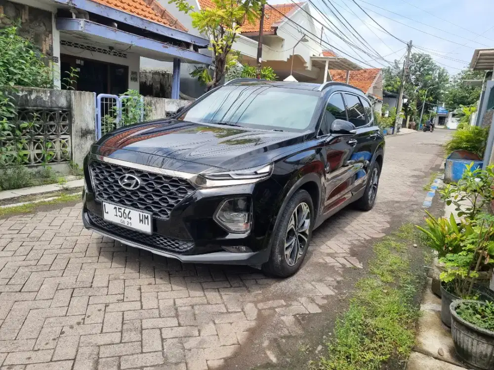 HYUNDAI GRAND NEW SANTA FE 2.2 TM CRDI A/T 2019 HITAM