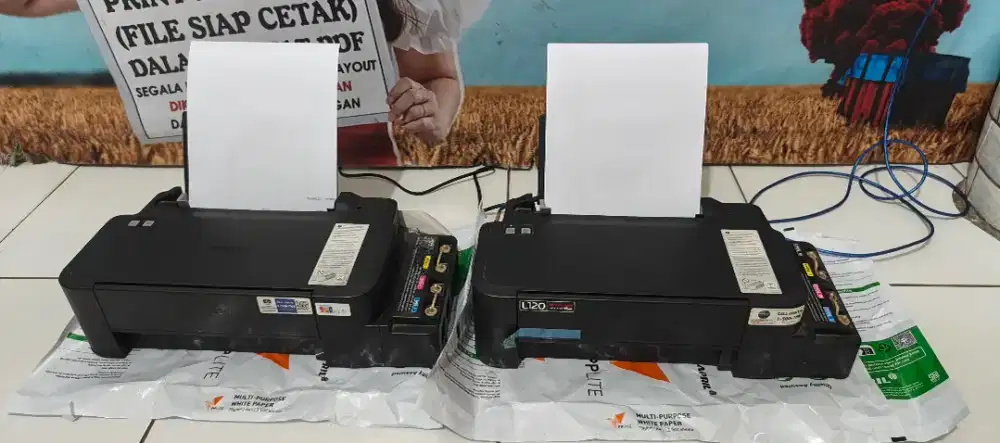 Printer Kembar Epson L120 & L121 Mantab