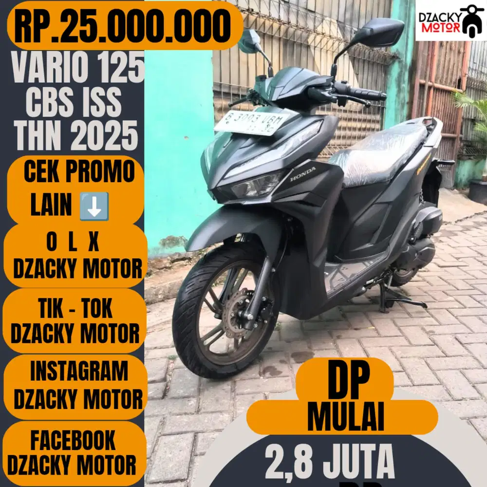 VARIO 125 CBS ISS 2025 SECOND LIKE' NEW