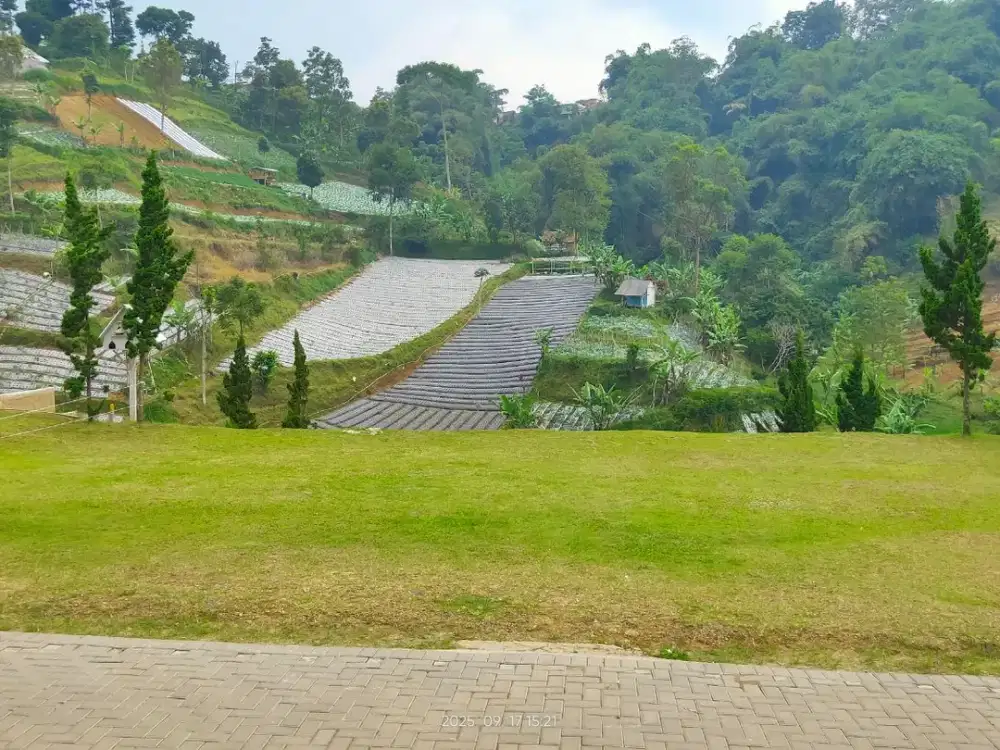 dijual tanah wisata glamping exotic Cisarua Tugumukti Cimahi Bandung