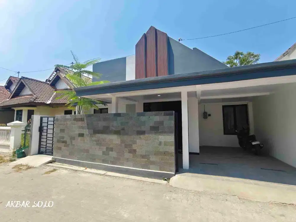 rumah baru gress colomadu belakang alana hotel
