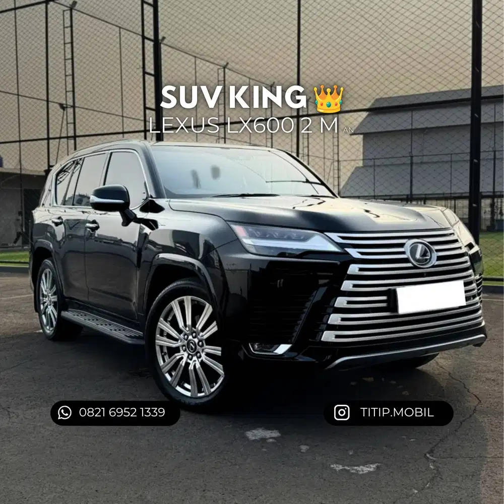 [TERMURAH] Lexus LX600 VIP 2+2 2022