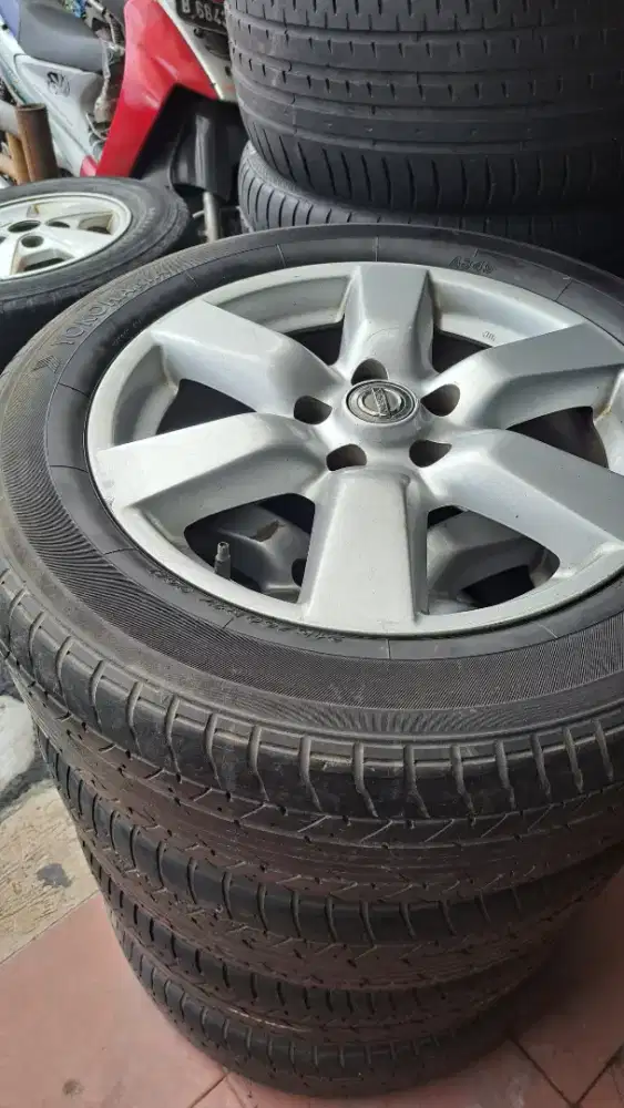 Xtrail ring 17 velg xtrail velg mobil nisaan xtrail