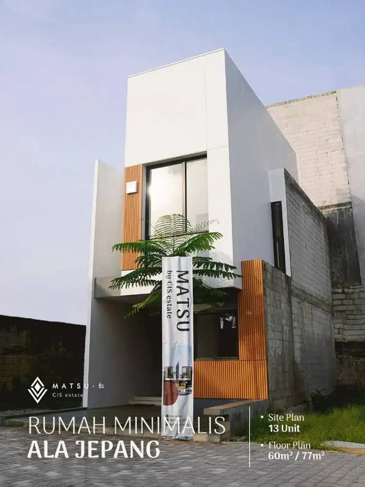 Rumah Modern Minimalis Ala Jepang - MATSU by CIS estate