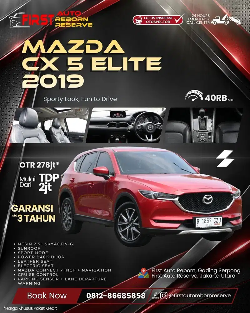 (TDP2jtan) Mazda CX-5 Elite 2019