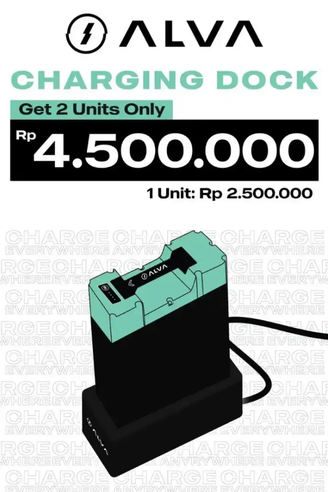 CHARGING CHARGER DOCK ORIGINAL ALVA