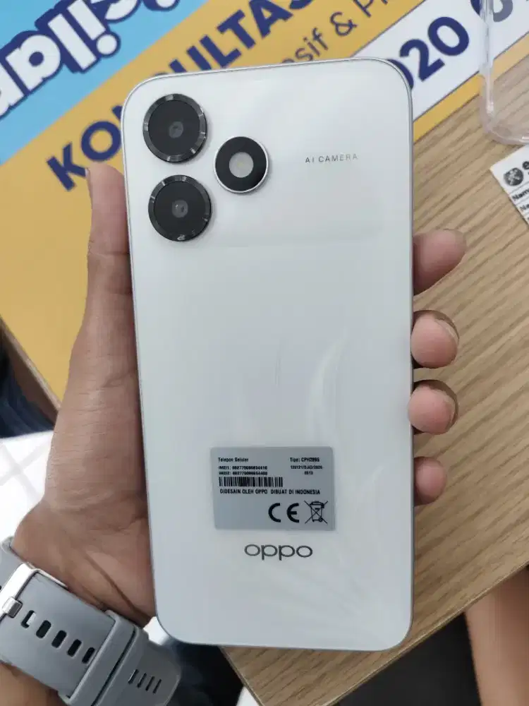 Hp Oppo A6c 4/128GB cicilan bunga 0% menggunakan Kredivo