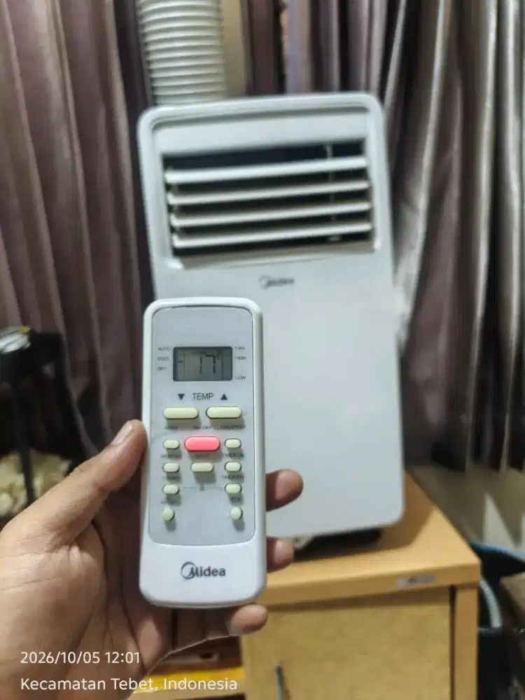 AC PORTABLE MIDEA 1/2PK